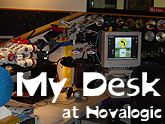 My Desk at Novalogic
