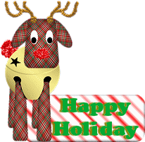 Rudy says Happy Holiday