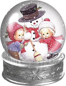 Snowman Globe