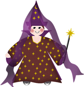 Cute Little Wizard