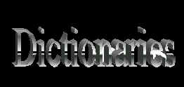 Dictionaries