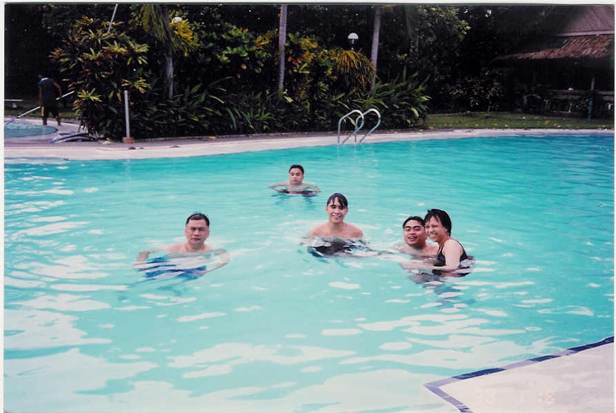 Daddy, Kuya Rene, Mike, Jun and Me