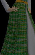 Irish Plaid Long Skirt