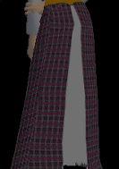 Pagan Plaid Long Skirt