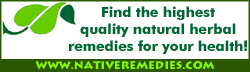 Visit Native Remedies for 100% Safe, Effective Natural Remedies