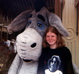Dana at Disneyworld