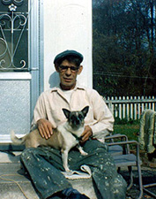 Uncle Joe with friend
