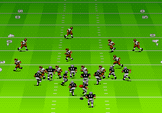 Bo Jackson runs at the Browns