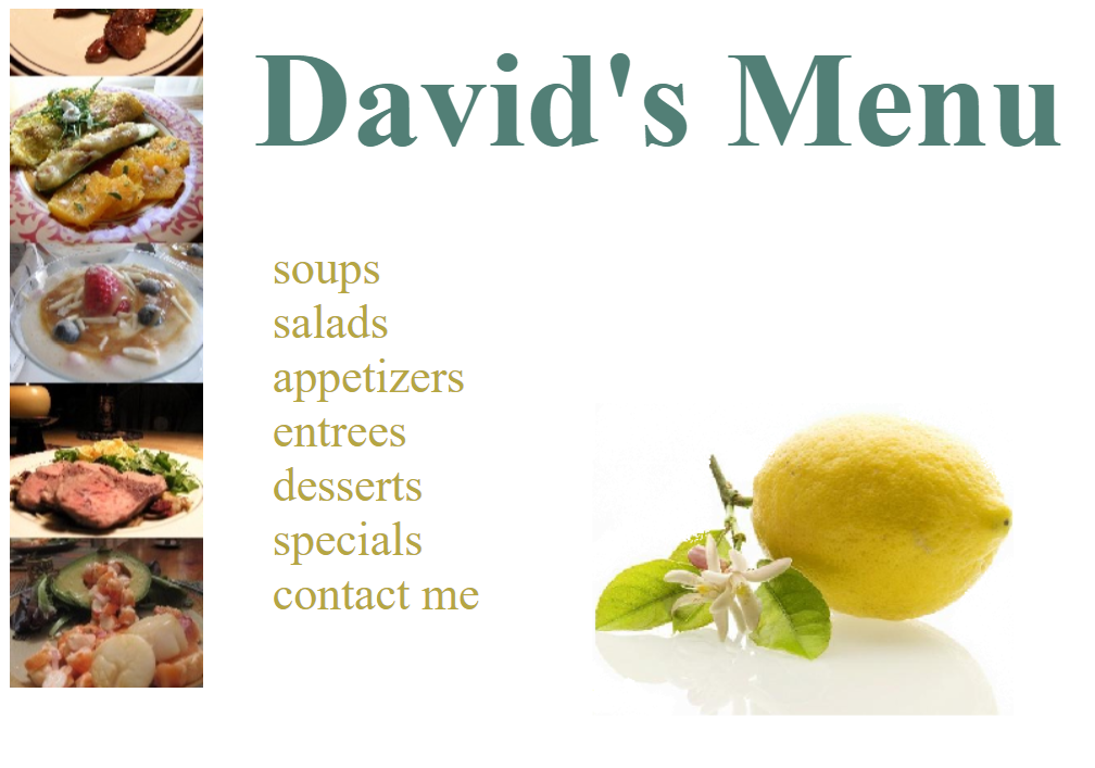 DM Catering Website