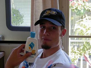 Buy our new bottle of SPF 30 sunscreen. Only $1.67!
