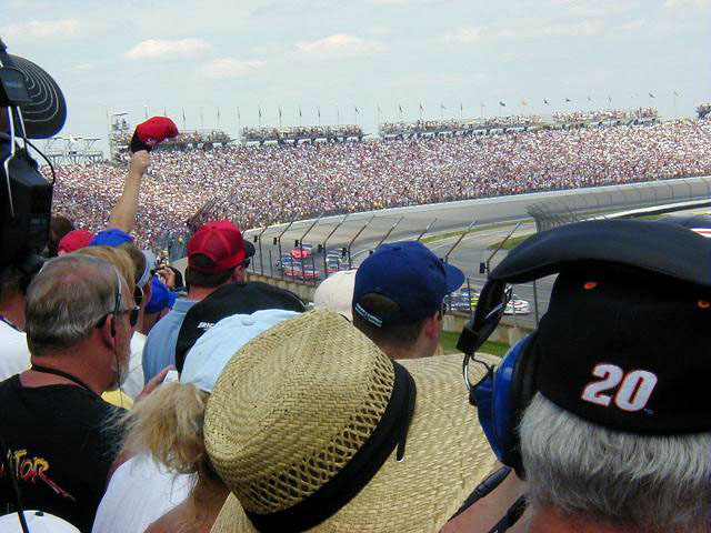 C'mon boys! Lets go Racin! Boogedy Boogedy Boogedy!!!