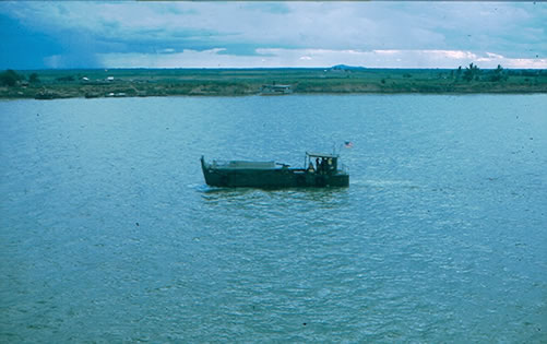 a Mike Boat on a river