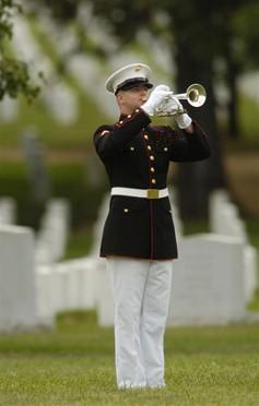 A Marine Bugler