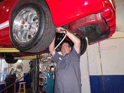 Chris Suspension Work