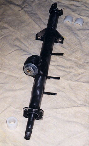 Lenks�ule mit neuen Lagern.