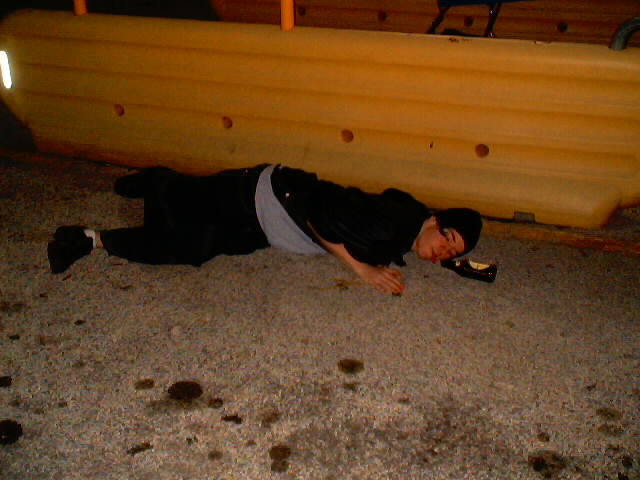 i was poor and on the road looking for a drink
