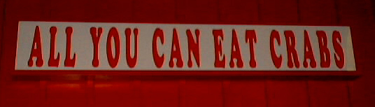 hahaha thats right eat my crabs