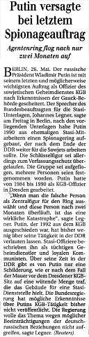 Artikel der Berliner Zeitung, 27./28.5., S.8