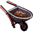 A wheelbarrow