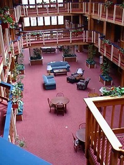 Inside the Atrium - Common Area