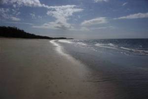 Woodgate beach looking north
