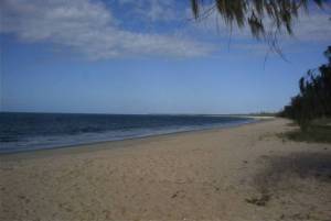 Woodgate beach looking south