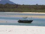 This was the rental boat at the beach