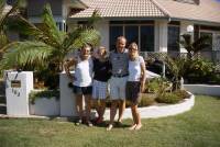 A group photo in front of 153 Barolin Esp.