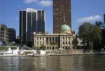 Customs House in front of the financial district