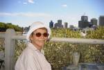 Marghe and I had a snack on the Brisbane River