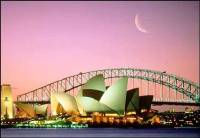 Beautiful picture of Sydney Harbor