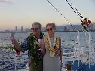 we toast our witnesses after our wedding