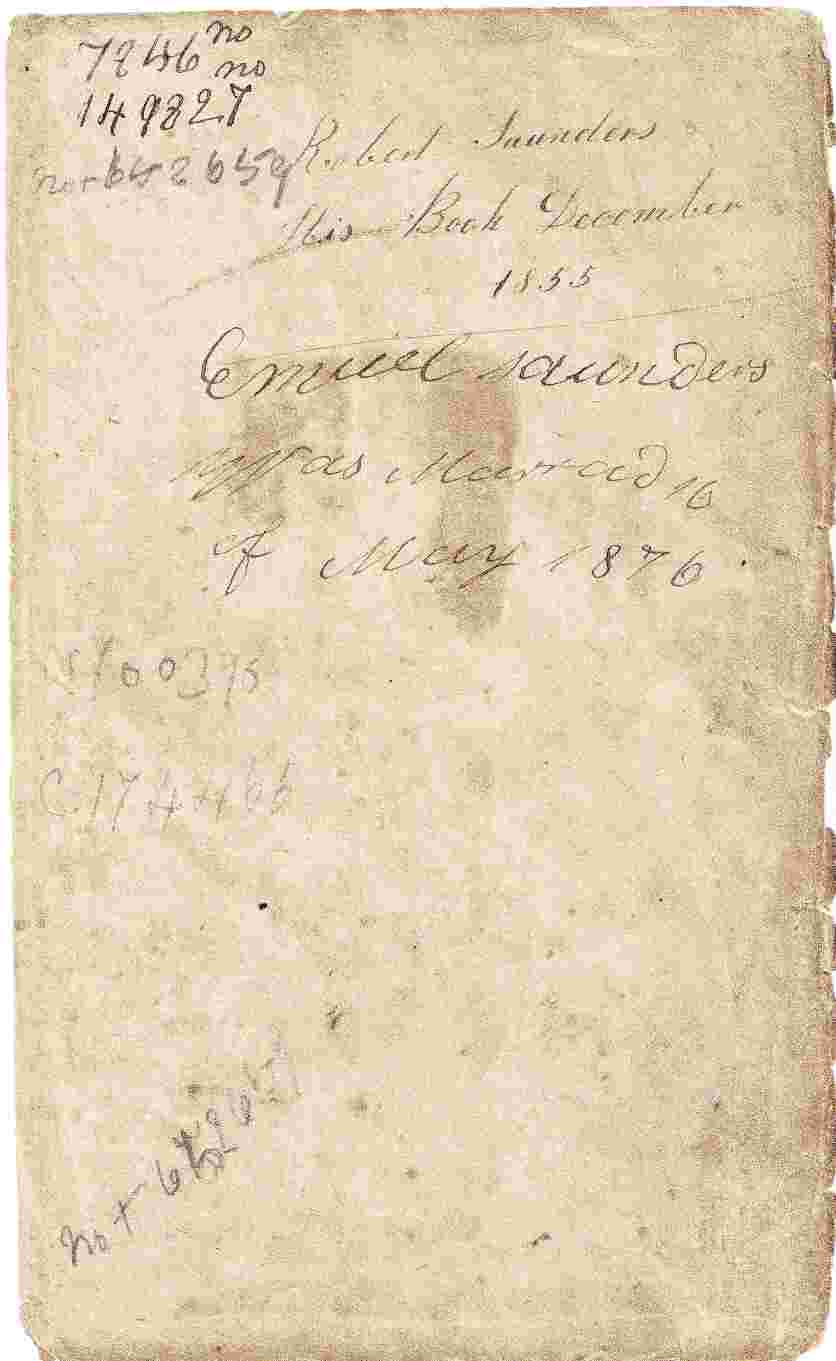 Bible page 1 (front)