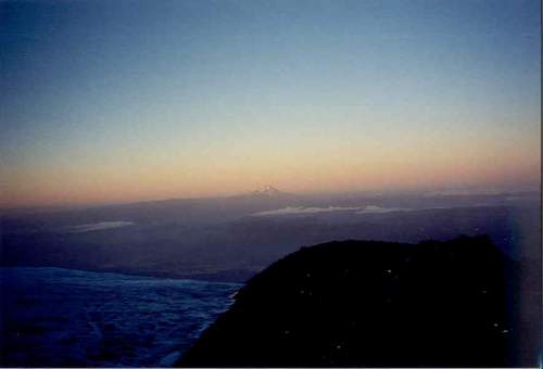 Morning shot of Mt. Hood