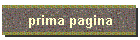 prima pagina