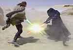 The Jedi fight on Tattooine