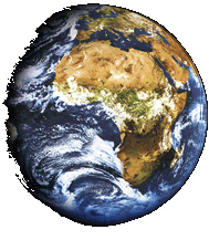 De derde planeet vanaf de zon, de aarde