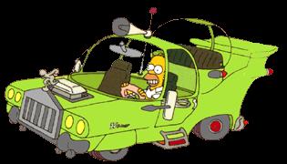 Homer's Dream Car...