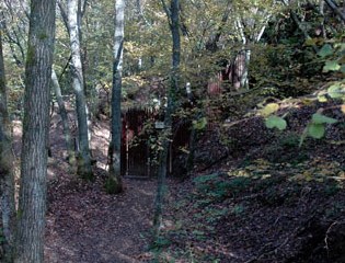Une des entr&eacute;es de la mine d'altoona-Internat