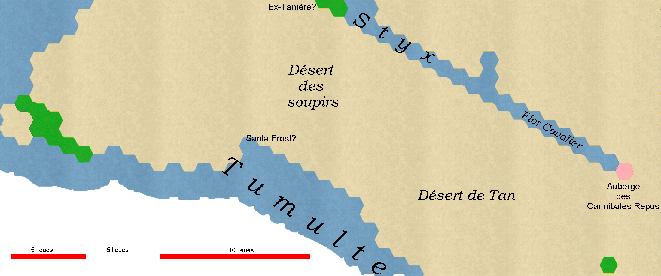 carte ouest Tumulte
