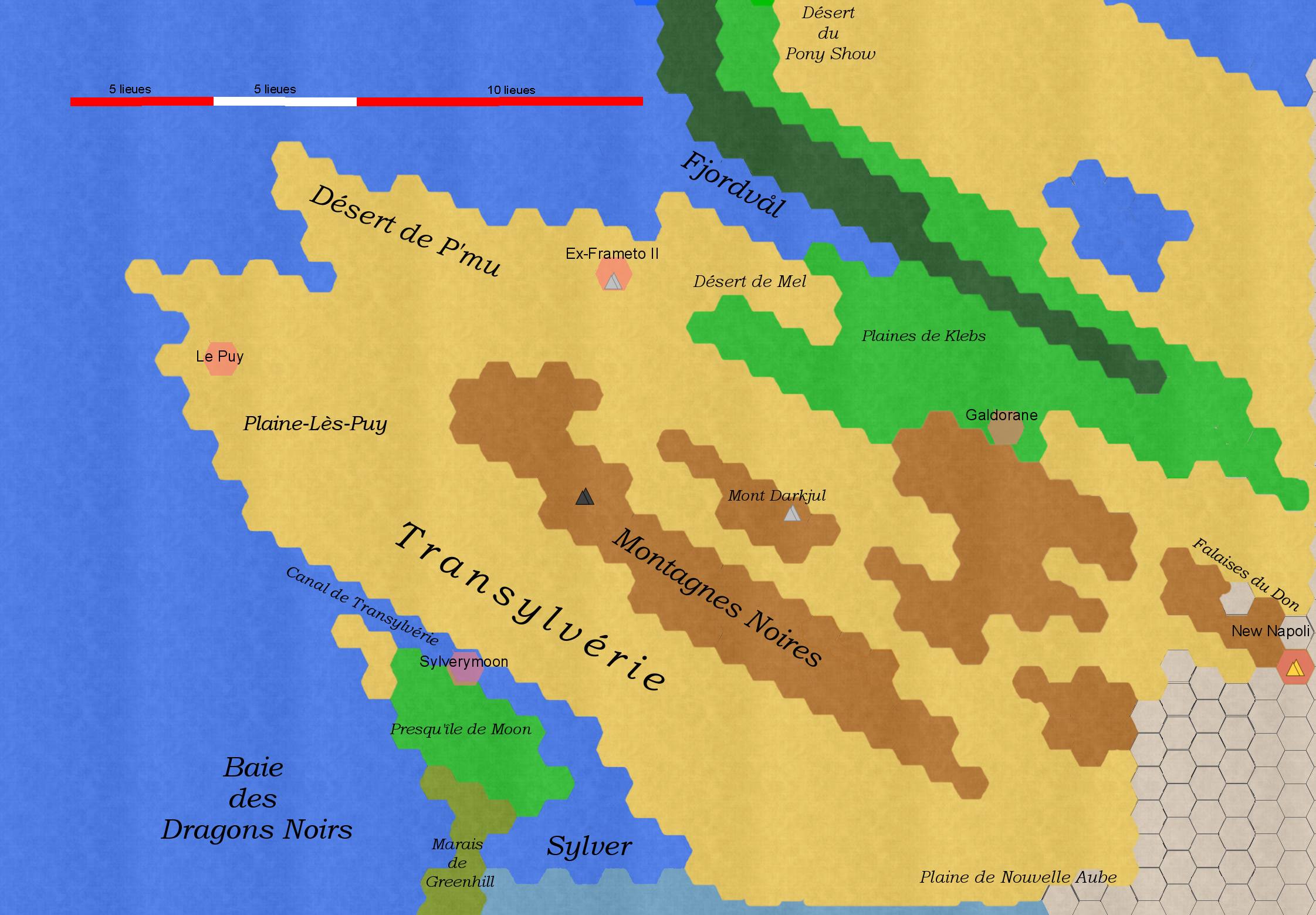 carte nord sylver
