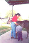 Grooming at Little Buckaroo Ranch (629839 bytes)