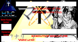 Sample card