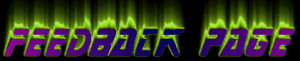 Feedback Page