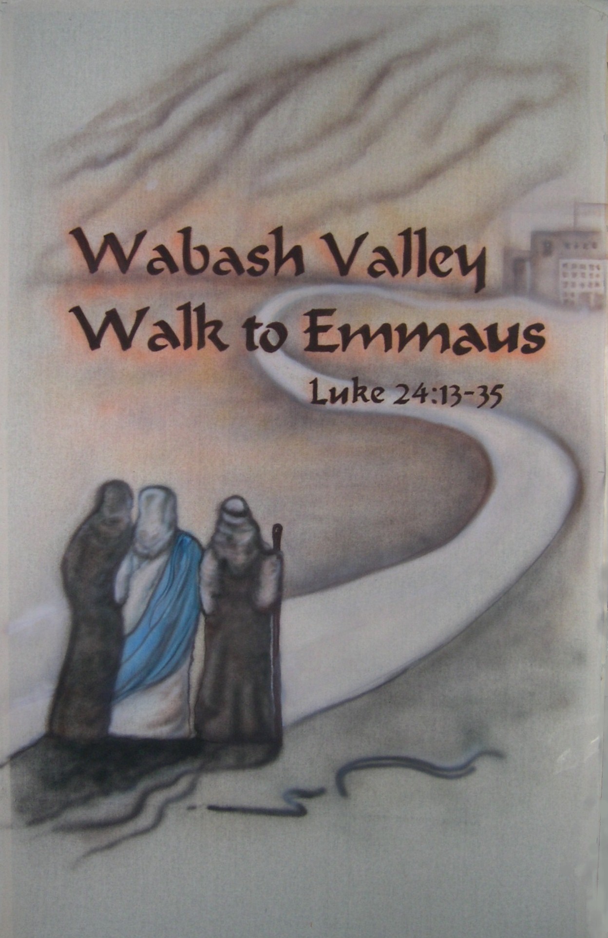 New WVWE banner painted by Mark Chamness