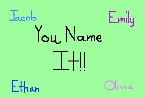 You name it Logo