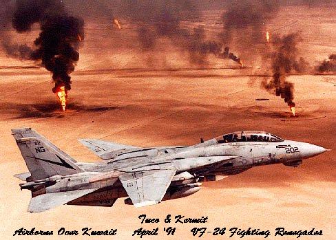 RAGE - Tuco & Kermit over the Kuwaiti Oil Well Fires