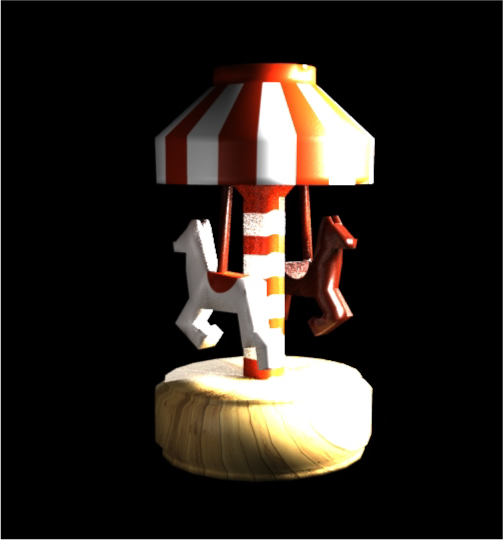 Simple 3D carousel design