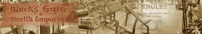 Welcome to Mack's Gym!