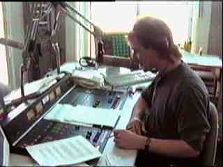 Y92's Dave Illman on the air